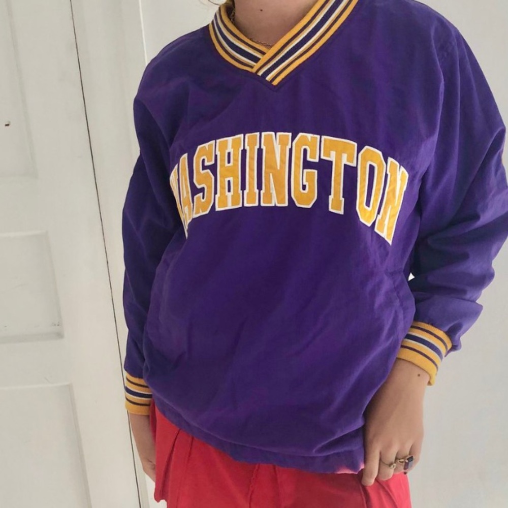 vintage Washington Champion windbreaker.